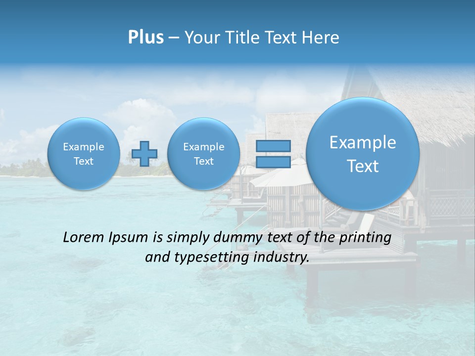 Destinations Water Swimming PowerPoint Template