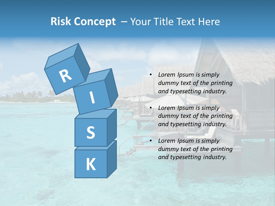 Destinations Water Swimming PowerPoint Template