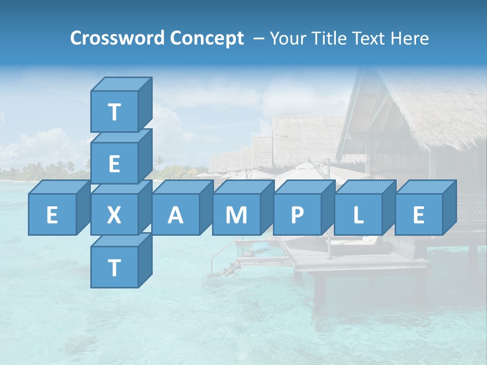 Destinations Water Swimming PowerPoint Template