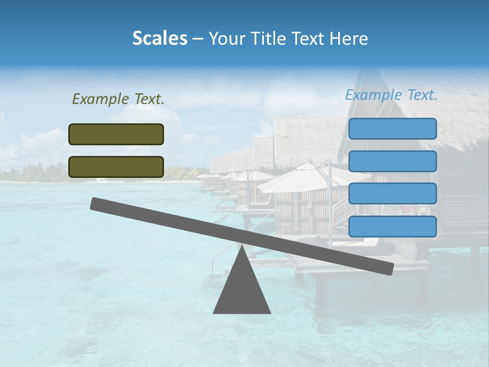 Destinations Water Swimming PowerPoint Template