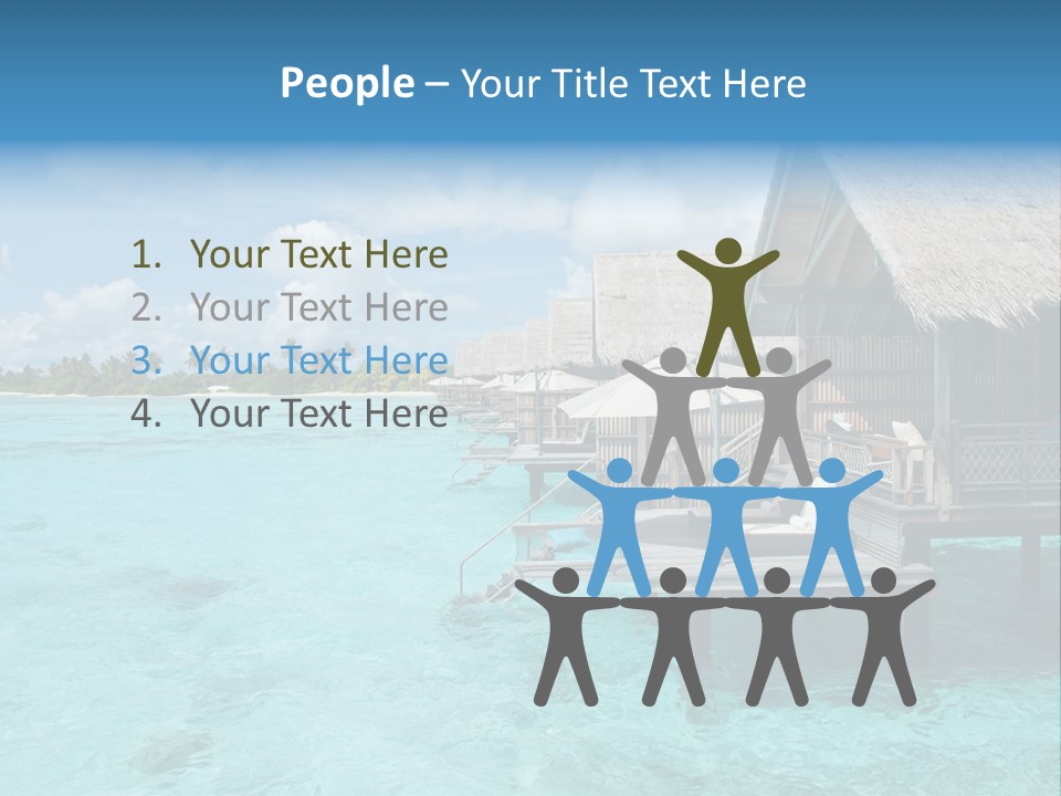 Destinations Water Swimming PowerPoint Template