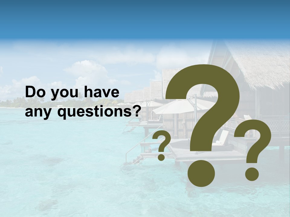 Destinations Water Swimming PowerPoint Template