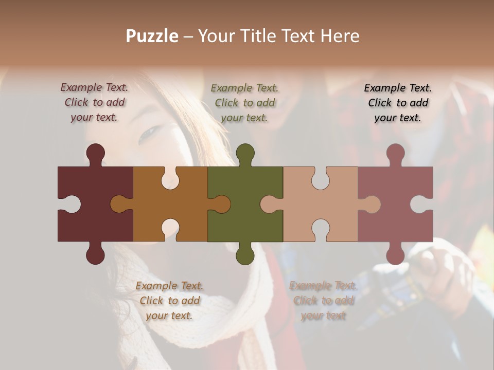 Laughter Young Teenage PowerPoint Template