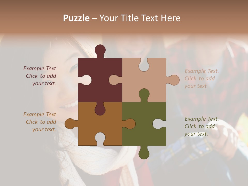 Laughter Young Teenage PowerPoint Template