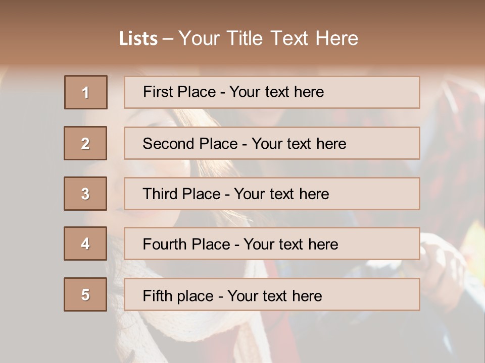 Laughter Young Teenage PowerPoint Template