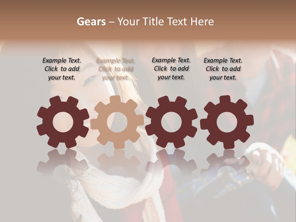 Laughter Young Teenage PowerPoint Template