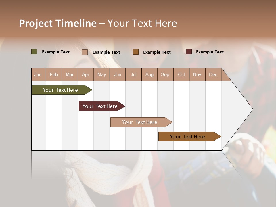 Laughter Young Teenage PowerPoint Template