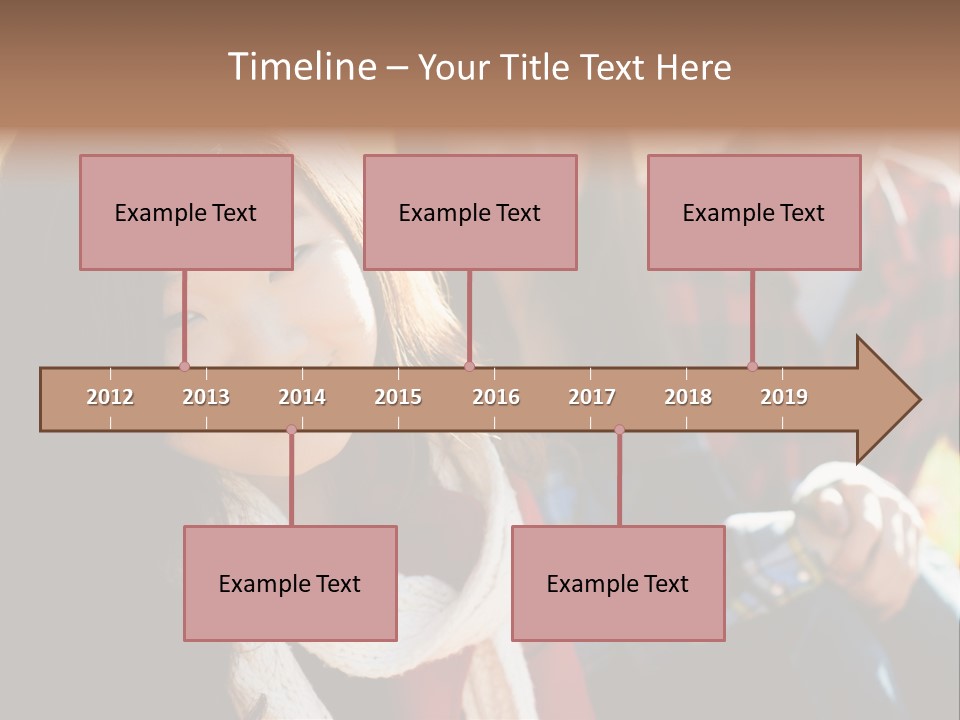 Laughter Young Teenage PowerPoint Template