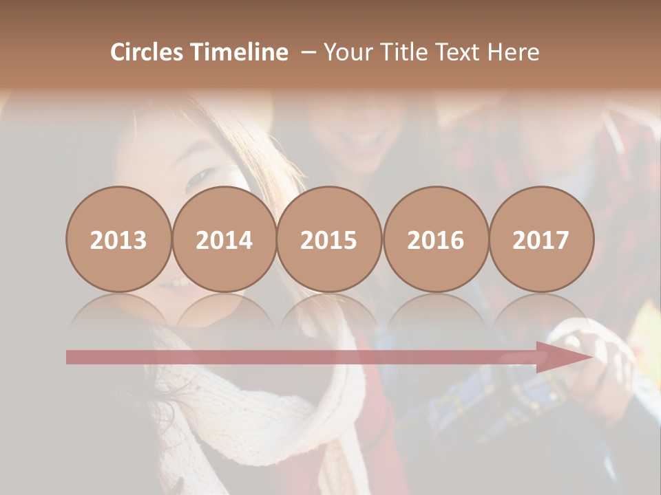 Laughter Young Teenage PowerPoint Template