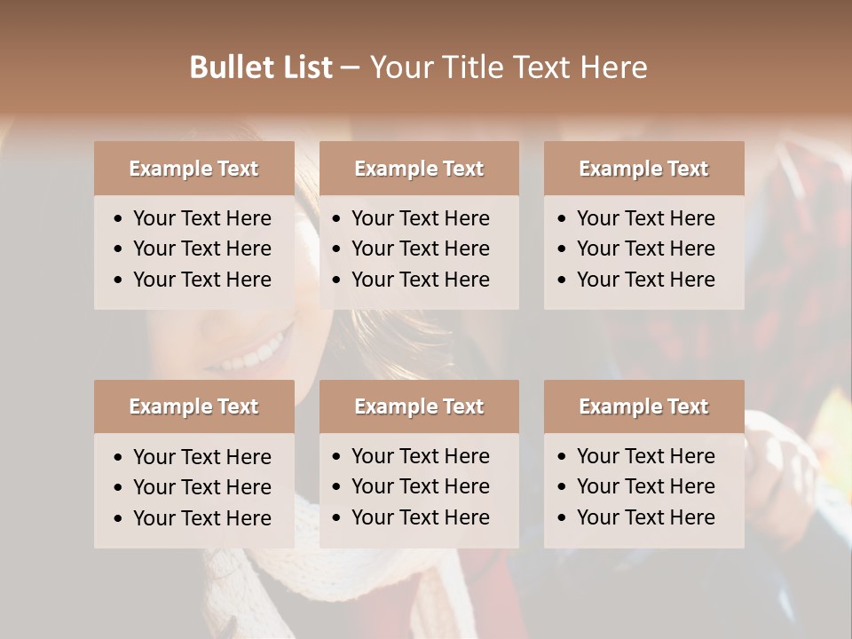 Laughter Young Teenage PowerPoint Template