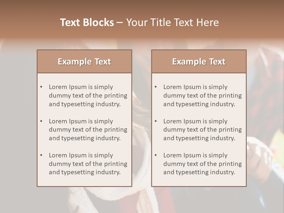 Laughter Young Teenage PowerPoint Template
