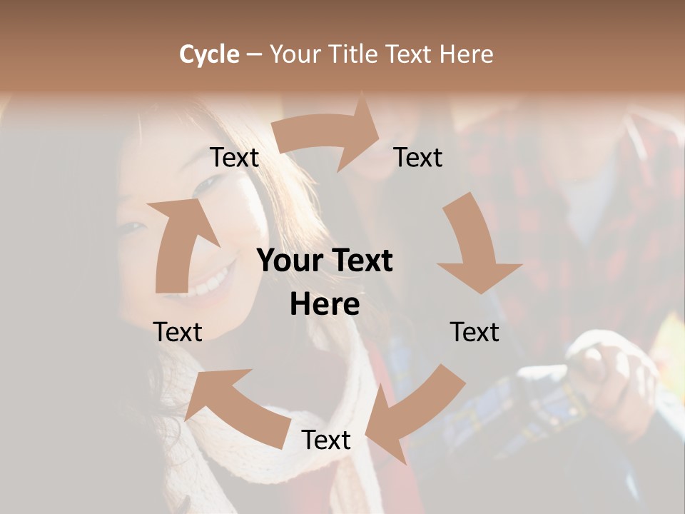 Laughter Young Teenage PowerPoint Template