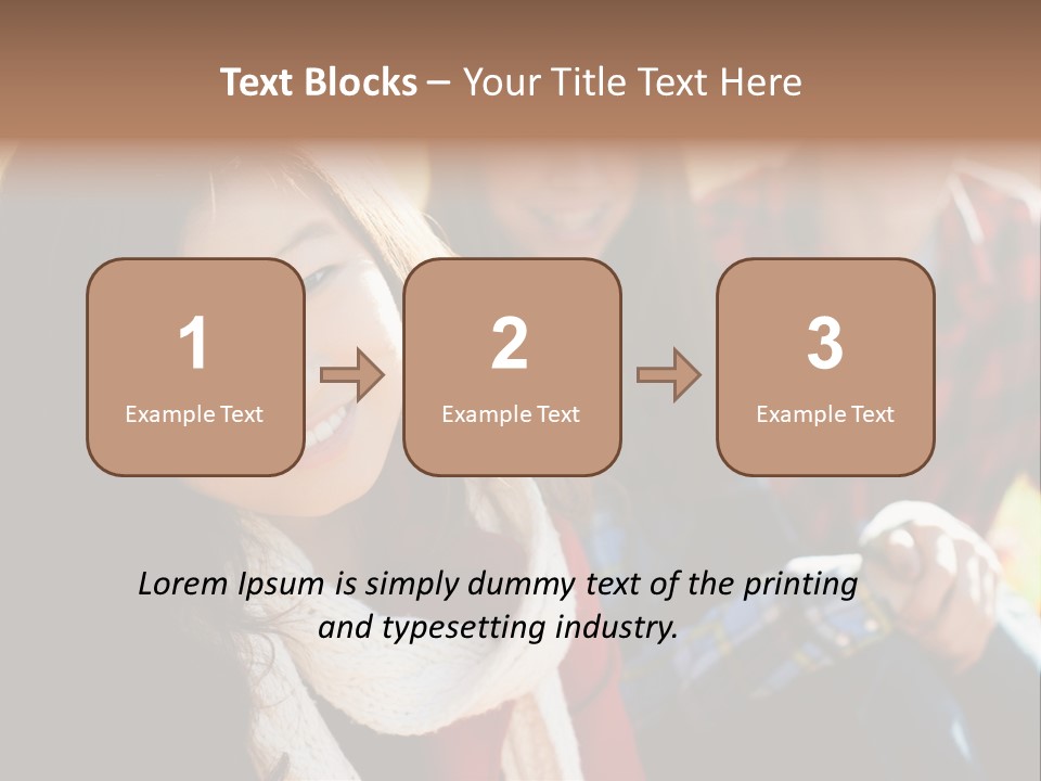 Laughter Young Teenage PowerPoint Template