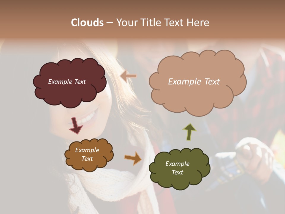 Laughter Young Teenage PowerPoint Template