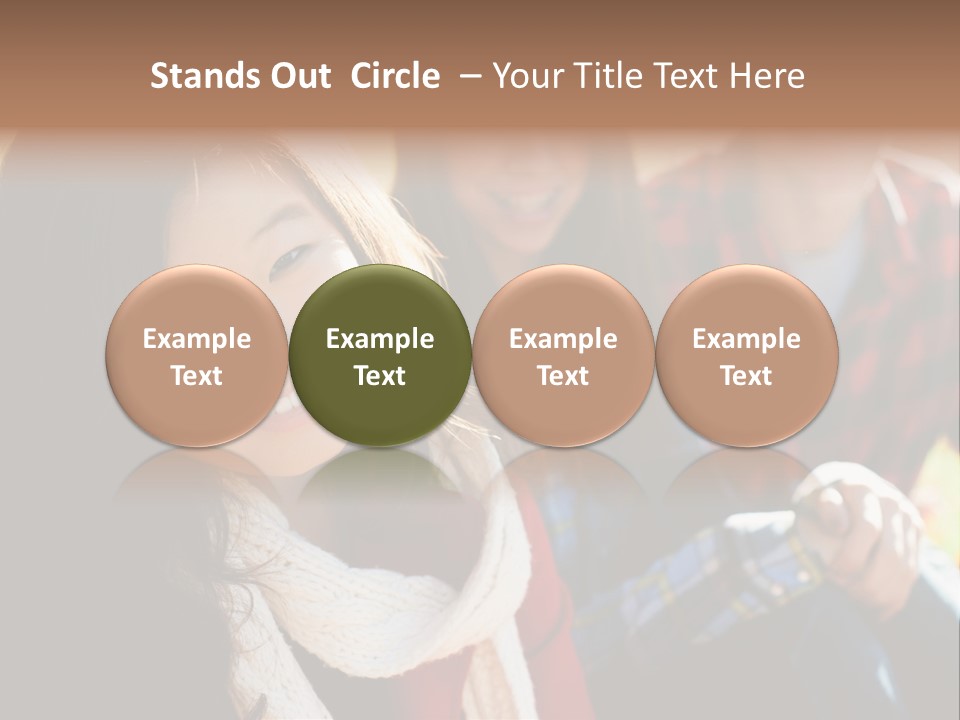 Laughter Young Teenage PowerPoint Template