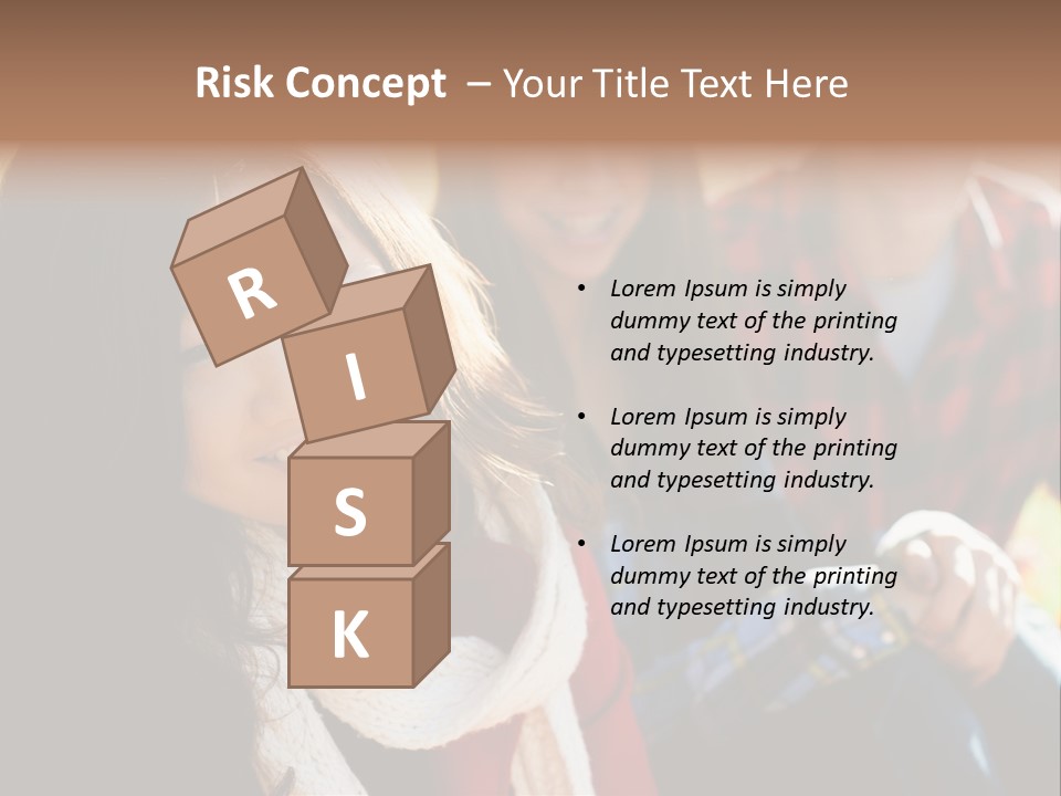 Laughter Young Teenage PowerPoint Template