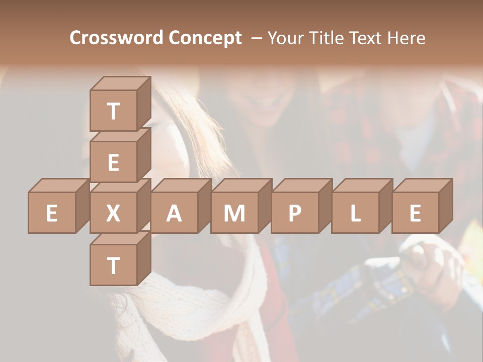 Laughter Young Teenage PowerPoint Template