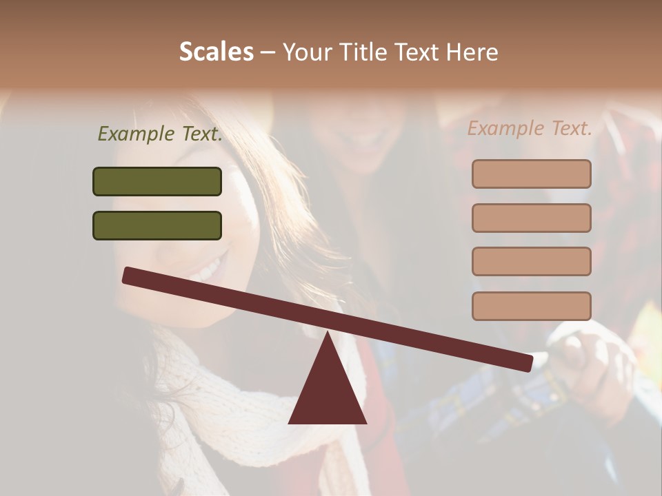 Laughter Young Teenage PowerPoint Template