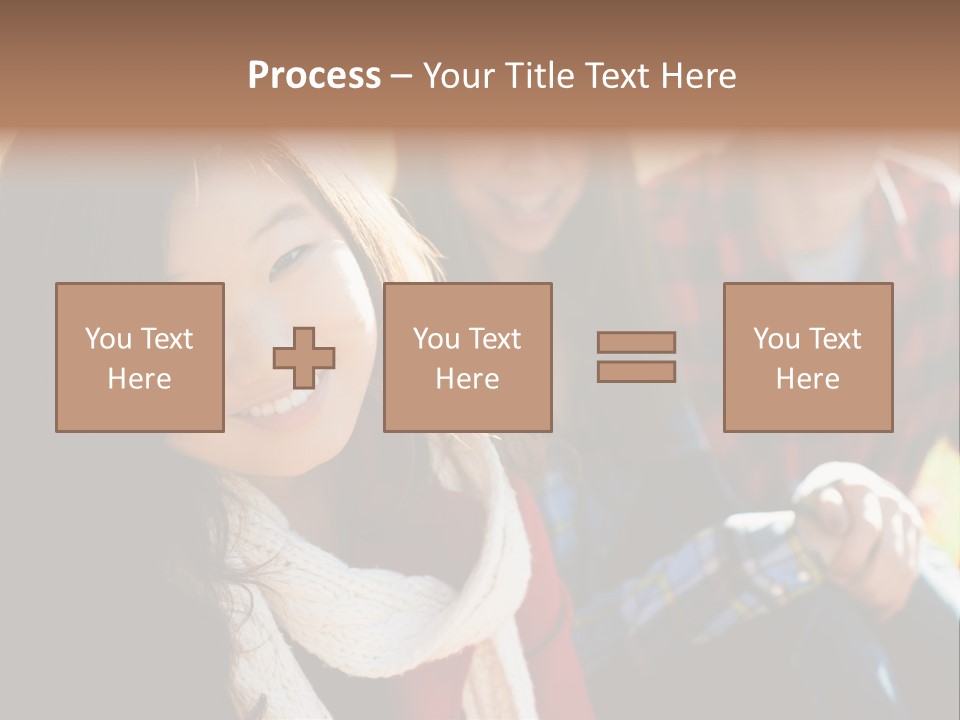 Laughter Young Teenage PowerPoint Template