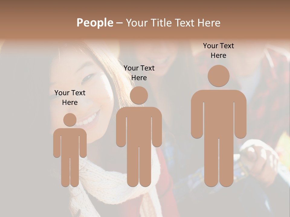 Laughter Young Teenage PowerPoint Template