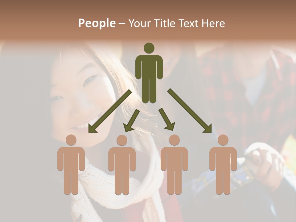 Laughter Young Teenage PowerPoint Template