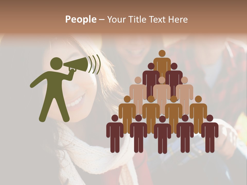 Laughter Young Teenage PowerPoint Template