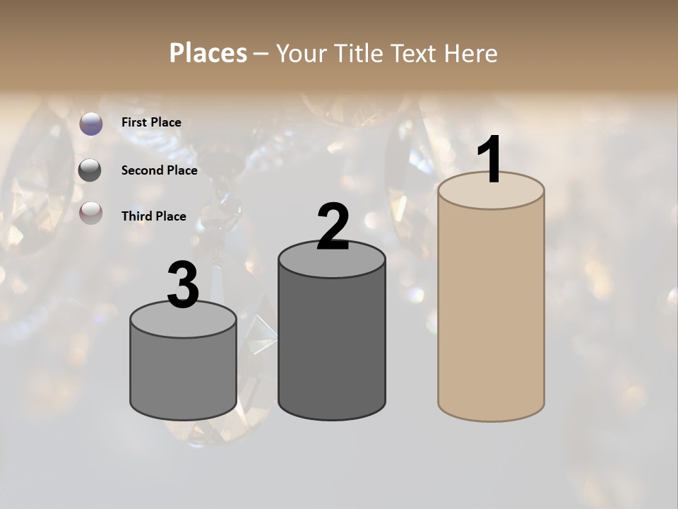 Chandelier Electricity Retro PowerPoint Template