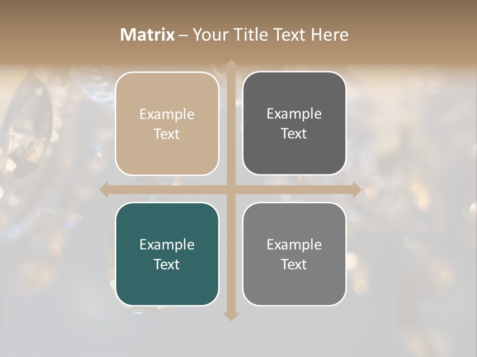 Chandelier Electricity Retro PowerPoint Template