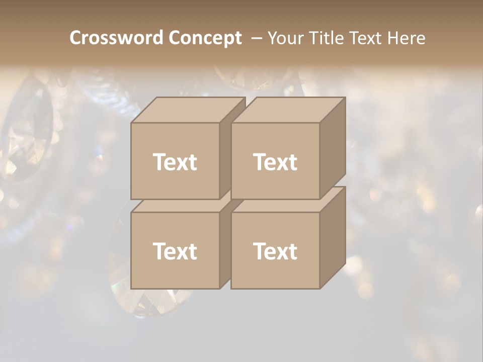 Chandelier Electricity Retro PowerPoint Template