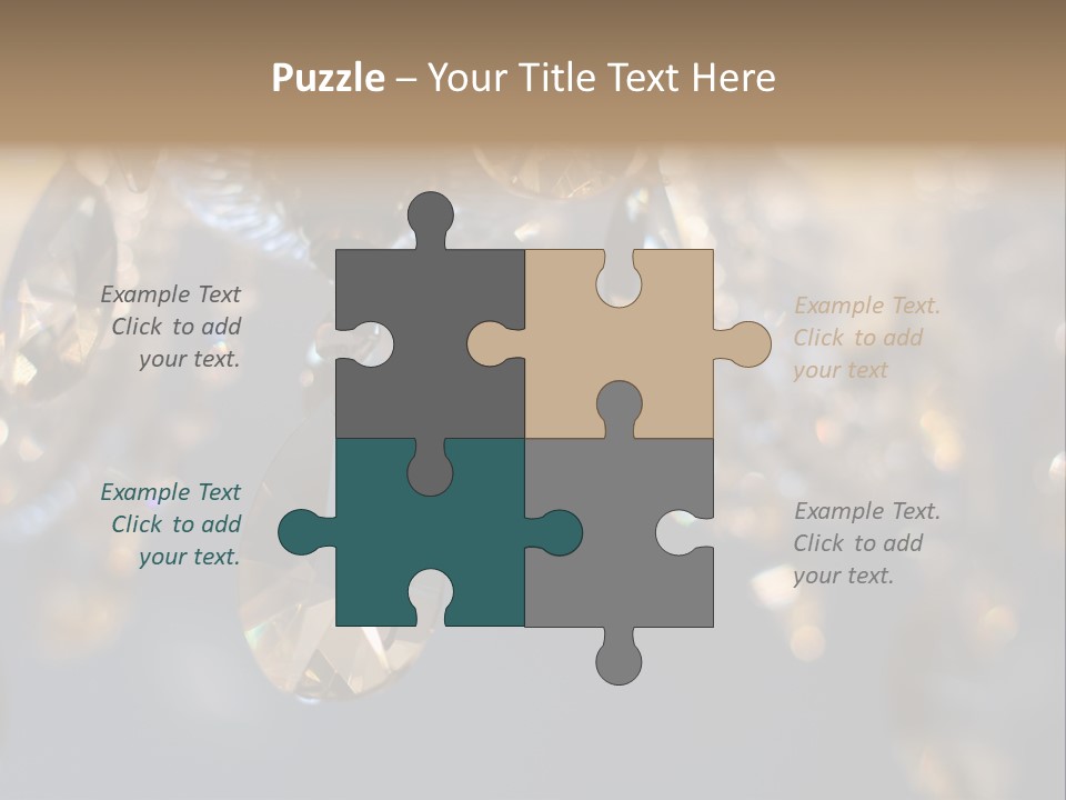 Chandelier Electricity Retro PowerPoint Template