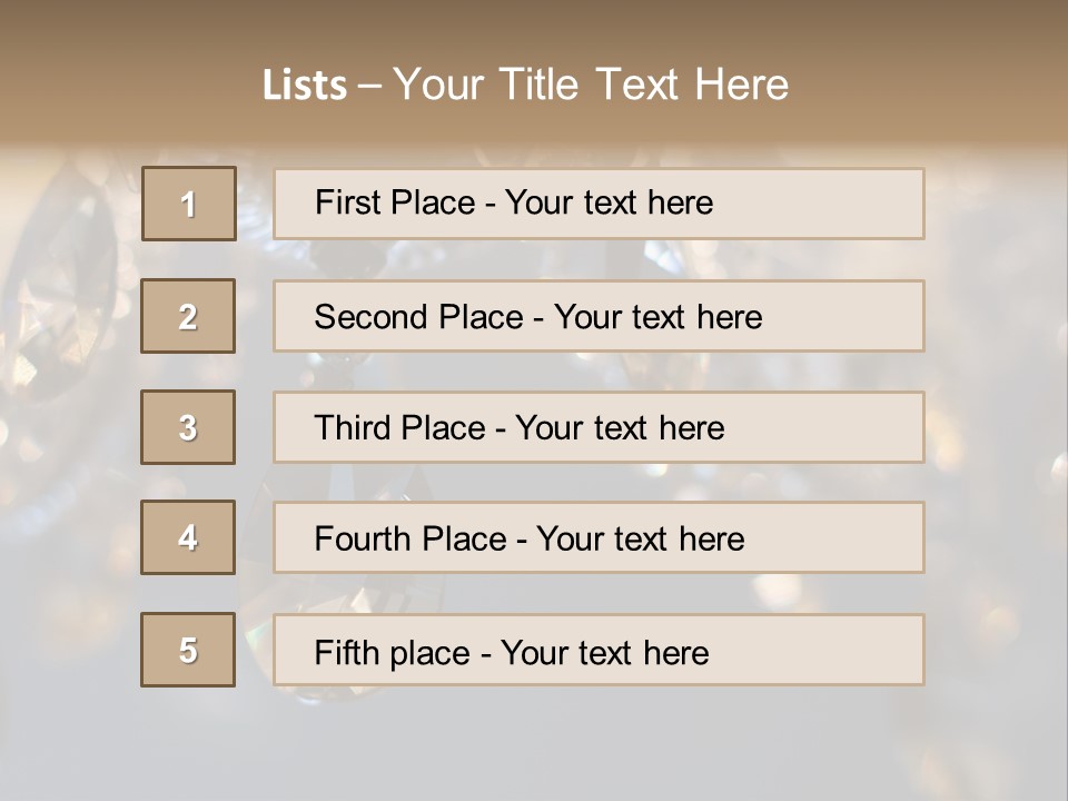 Chandelier Electricity Retro PowerPoint Template