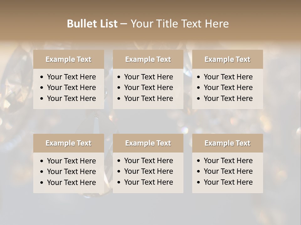 Chandelier Electricity Retro PowerPoint Template