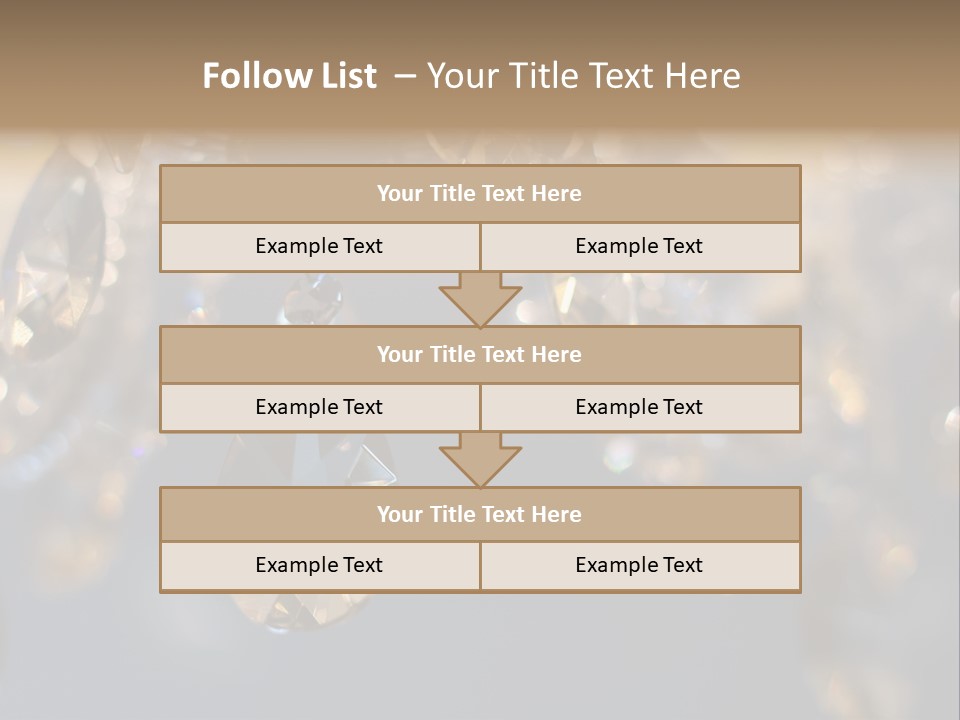 Chandelier Electricity Retro PowerPoint Template