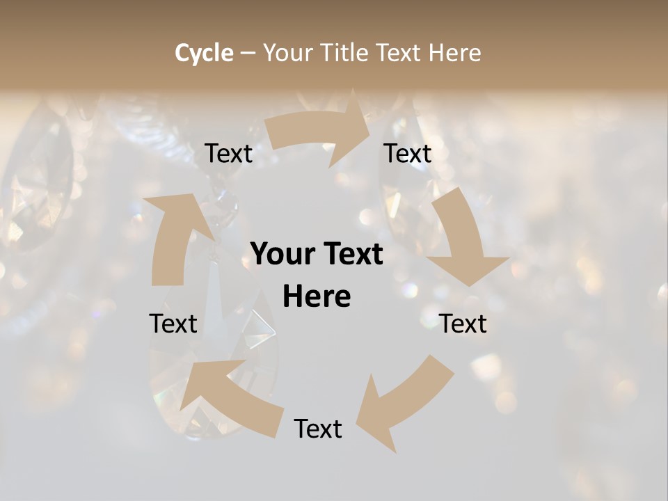 Chandelier Electricity Retro PowerPoint Template