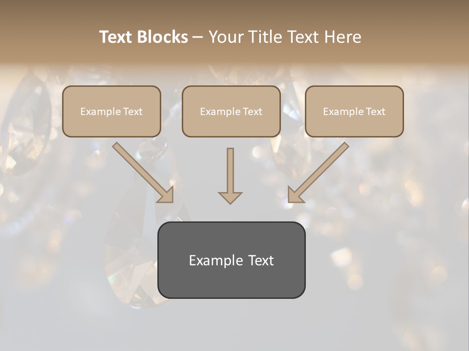 Chandelier Electricity Retro PowerPoint Template