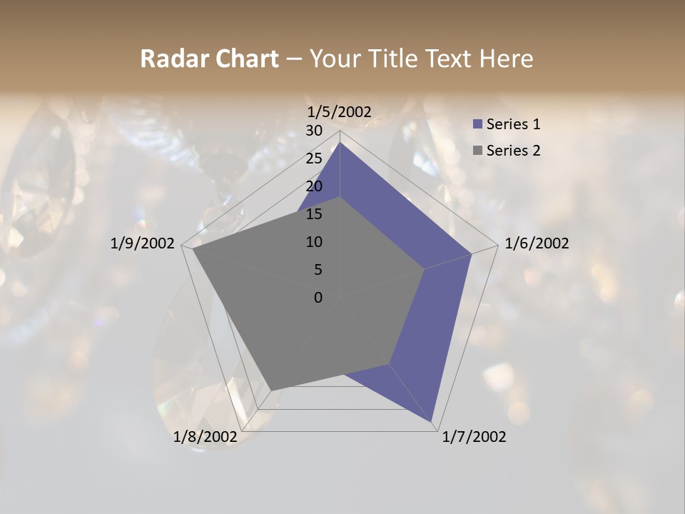 Chandelier Electricity Retro PowerPoint Template
