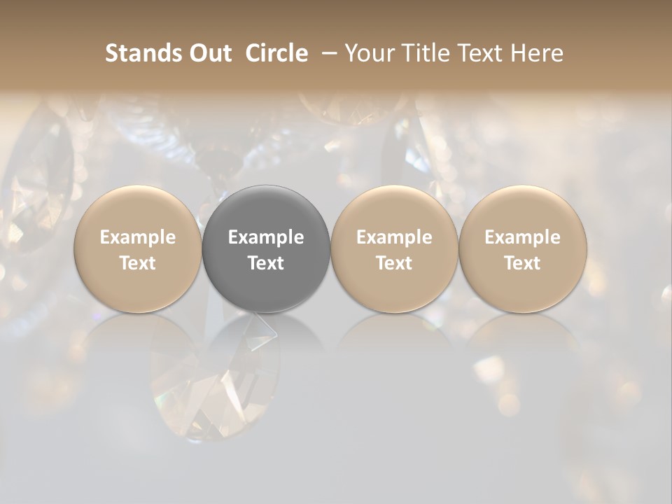 Chandelier Electricity Retro PowerPoint Template