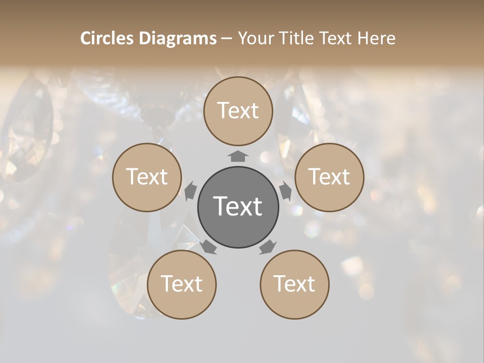 Chandelier Electricity Retro PowerPoint Template