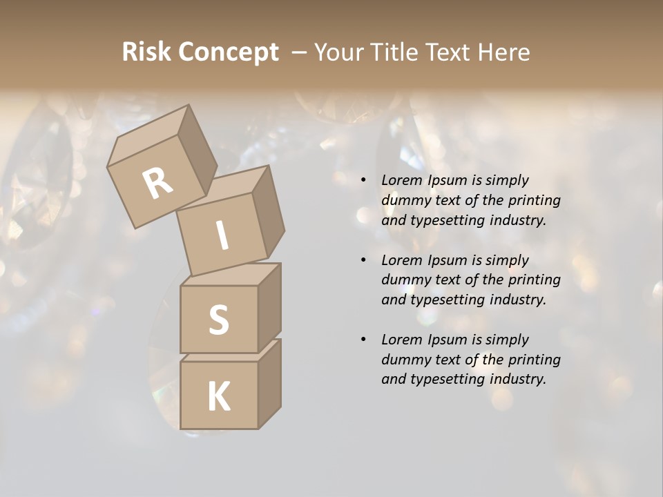 Chandelier Electricity Retro PowerPoint Template