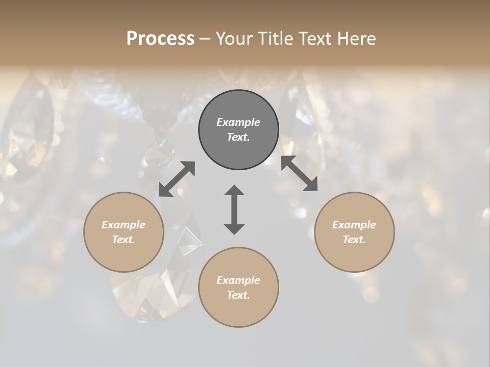 Chandelier Electricity Retro PowerPoint Template