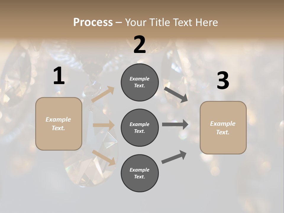 Chandelier Electricity Retro PowerPoint Template