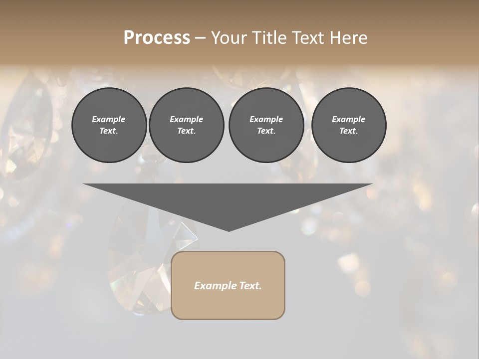 Chandelier Electricity Retro PowerPoint Template