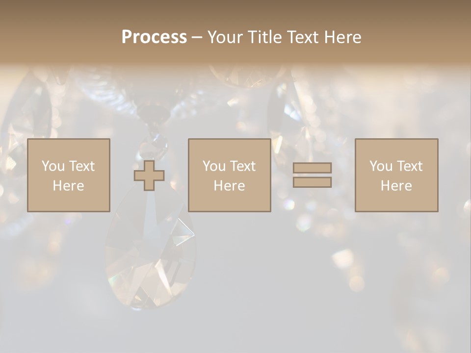 Chandelier Electricity Retro PowerPoint Template