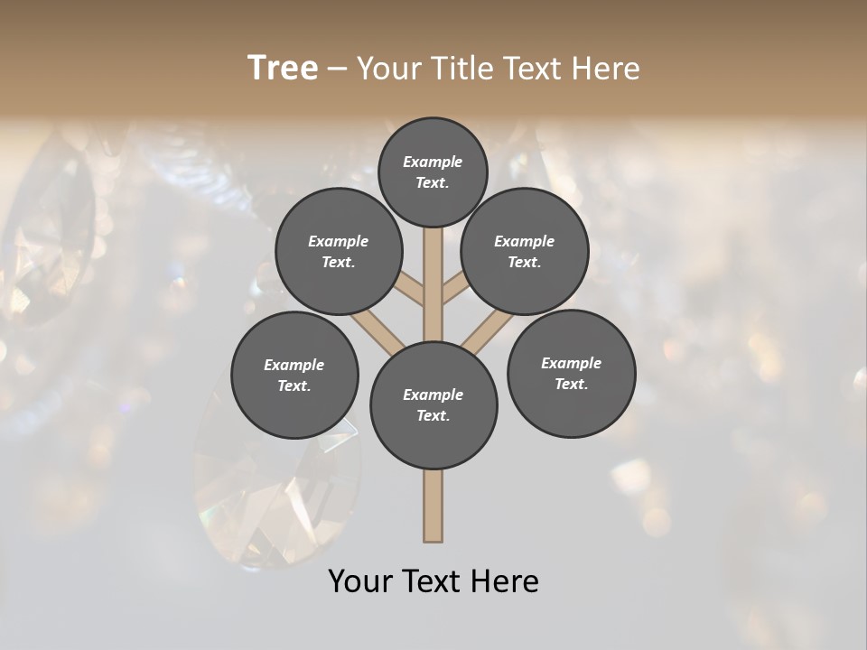 Chandelier Electricity Retro PowerPoint Template