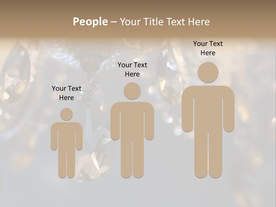 Chandelier Electricity Retro PowerPoint Template