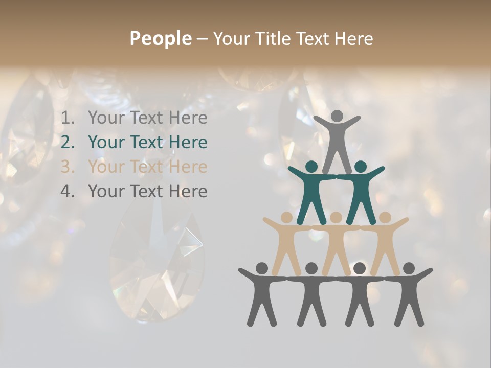 Chandelier Electricity Retro PowerPoint Template