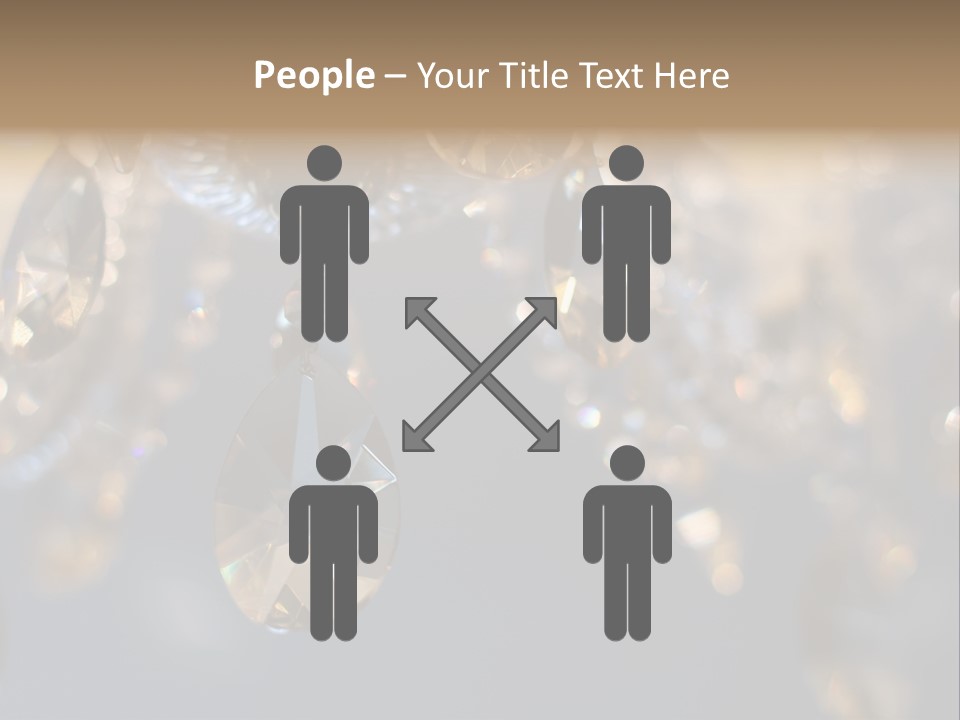 Chandelier Electricity Retro PowerPoint Template