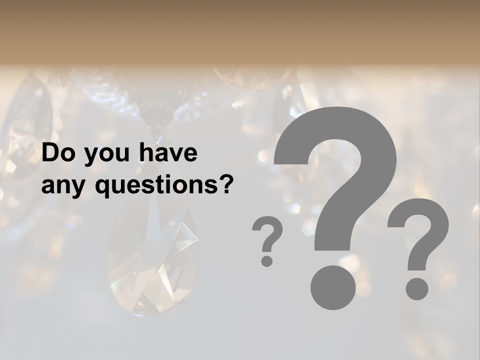 Chandelier Electricity Retro PowerPoint Template