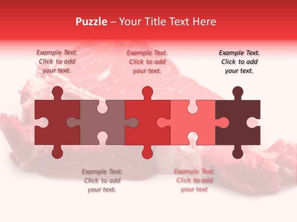 Delicious Green Steak PowerPoint Template