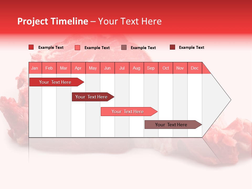 Delicious Green Steak PowerPoint Template